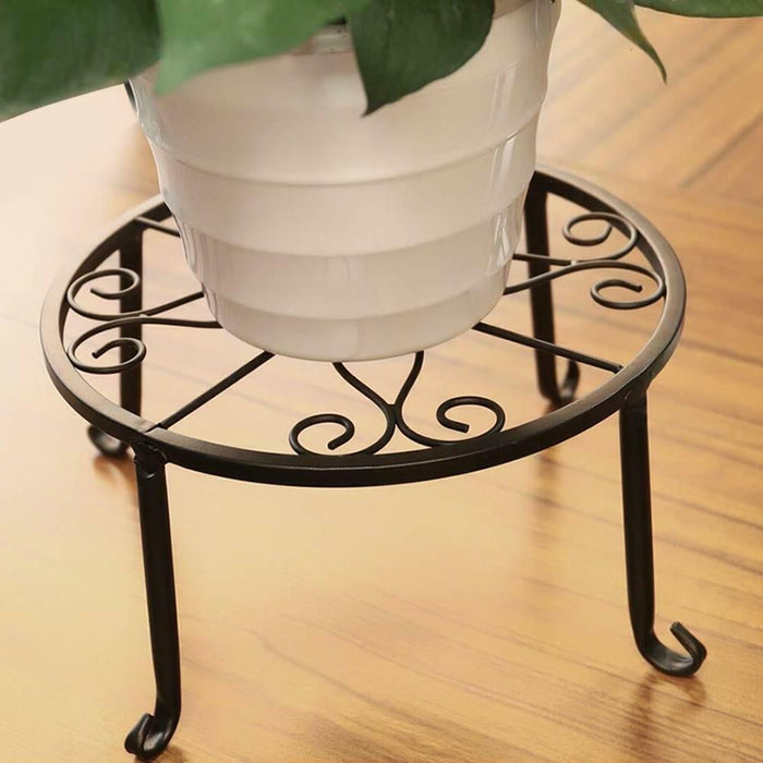 Outdoor Metal Flower Plant Rack Holder Stand