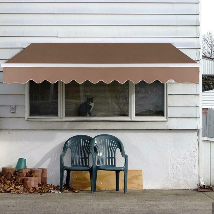 Outdoor Patio Awning Retractable Sunshade