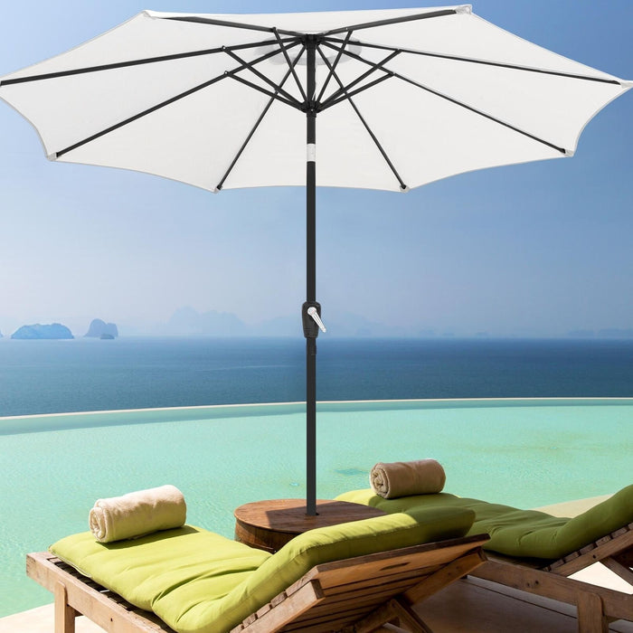 Outdoor Patio Table Umbrella Sun Shade 9ft