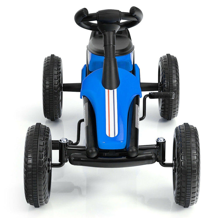 Premium Pedal Car Powered Ride on Racer Car 4 Wheel for Kids