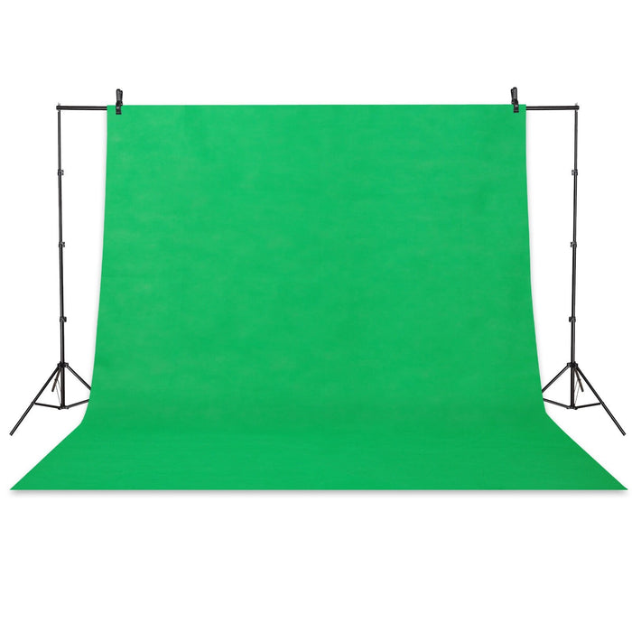 Photography Backdrop Studio Photo Booth Stand Kit with LED Ring Light