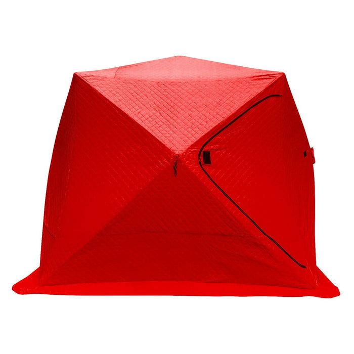 Pop Up Ice Fishing Tent Thick Warm Shanty Portable Fish Shelter