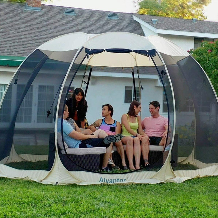 Pop up Patio Tent Gazebo Canopy Instant Shelter with Netting 10'x10'