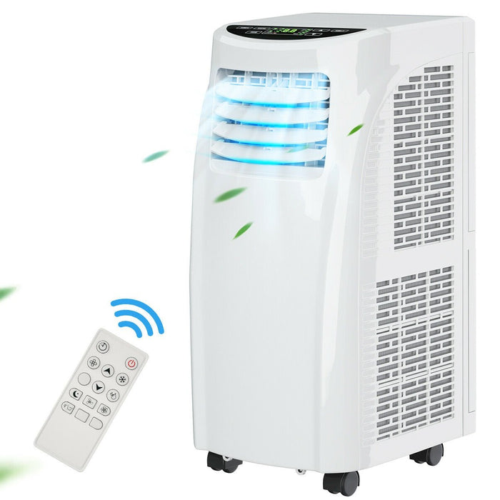 Portable Air Conditioner Dehumidifier Indoor Standup Remote w/ Window Kit