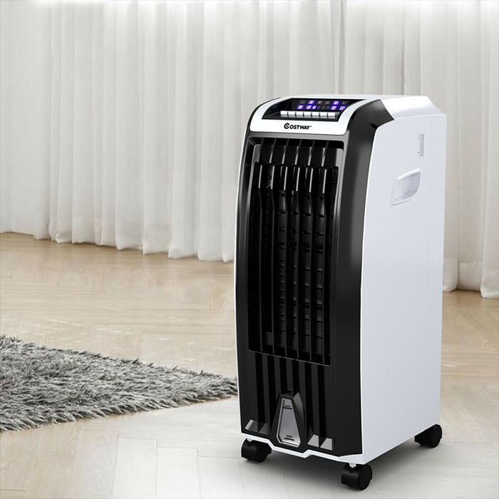Portable Air Conditioner Evaporative Room Cooler Standing Indoor AC Unit for Small Rooms