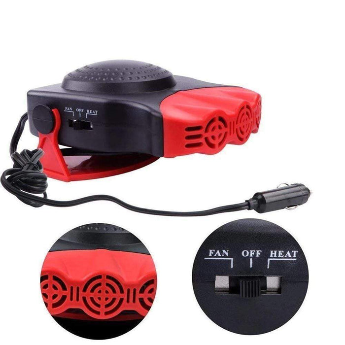 Portable Car Heater Plug In Windshield Defroster 12 Volt Space Heater For Cars