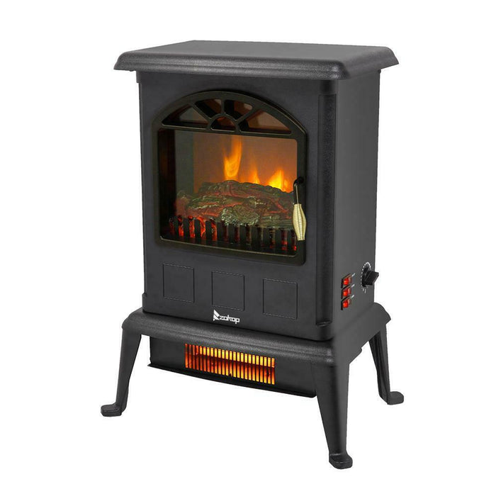 Portable Electric Fireplace Space Heater