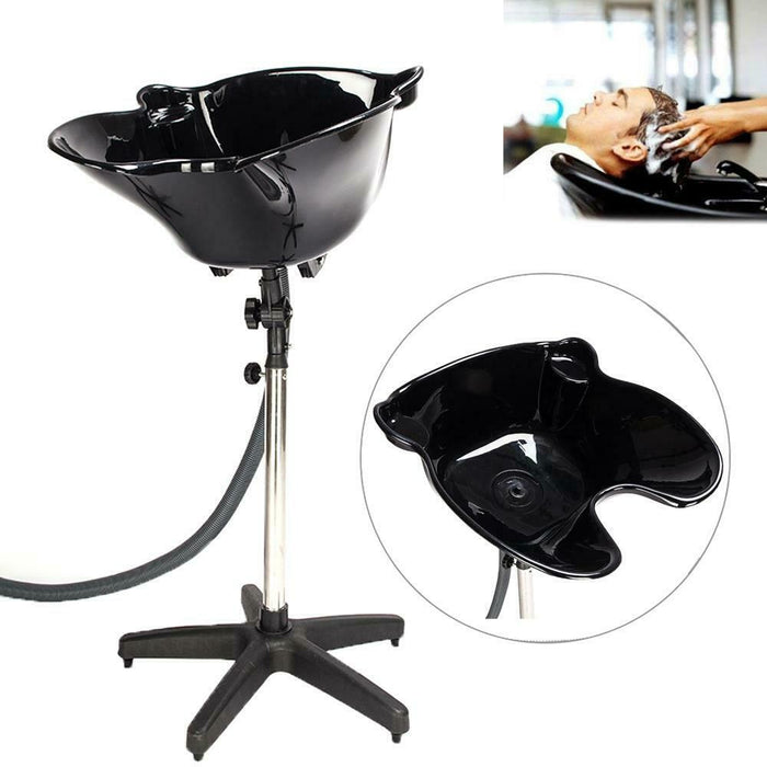 Portable Hair Washing Shampoo Bowl Adjustable Hair Salon Station Sink