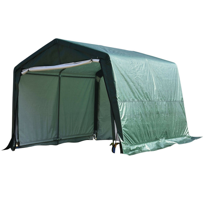 Portable Pop Up Carport Canopy Garage Shelter 10x10x8