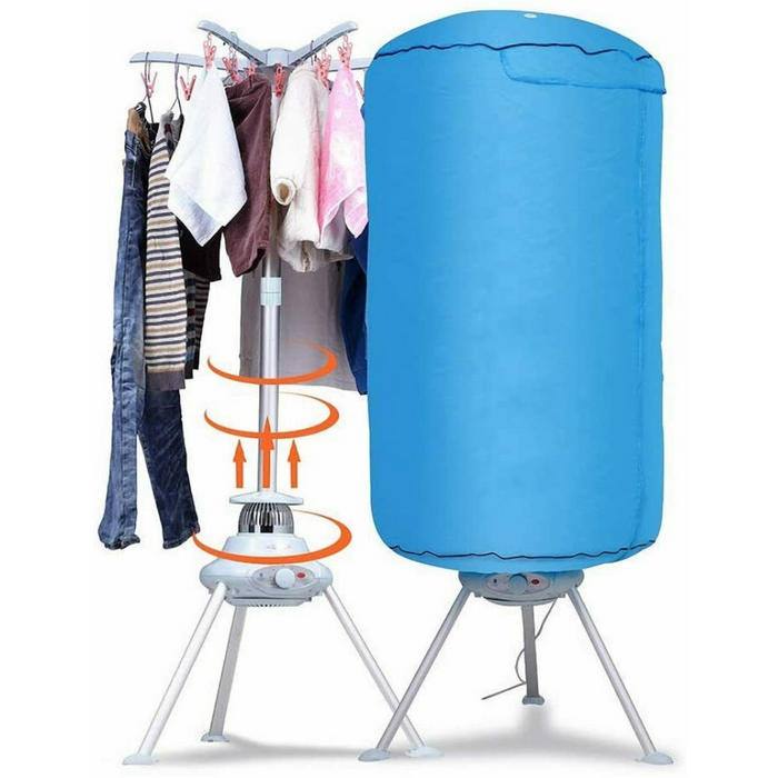 Portable Ventless Clothes Dryer Folding Drying Machine