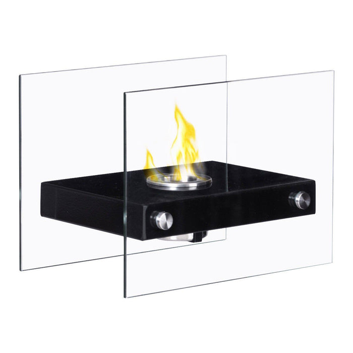 Portable Firepit Fireplace Ventless Bio Ethanol Tabletop Fireplace