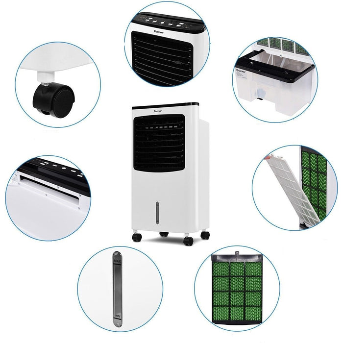 Portable Air Conditioner Unit Quiet Mini Dehumidifier Room Cooler 10000 BU