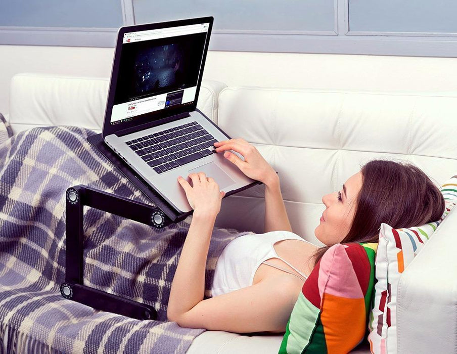 Adjustable Portable Laptop Stand Holder Table Tray for Bed