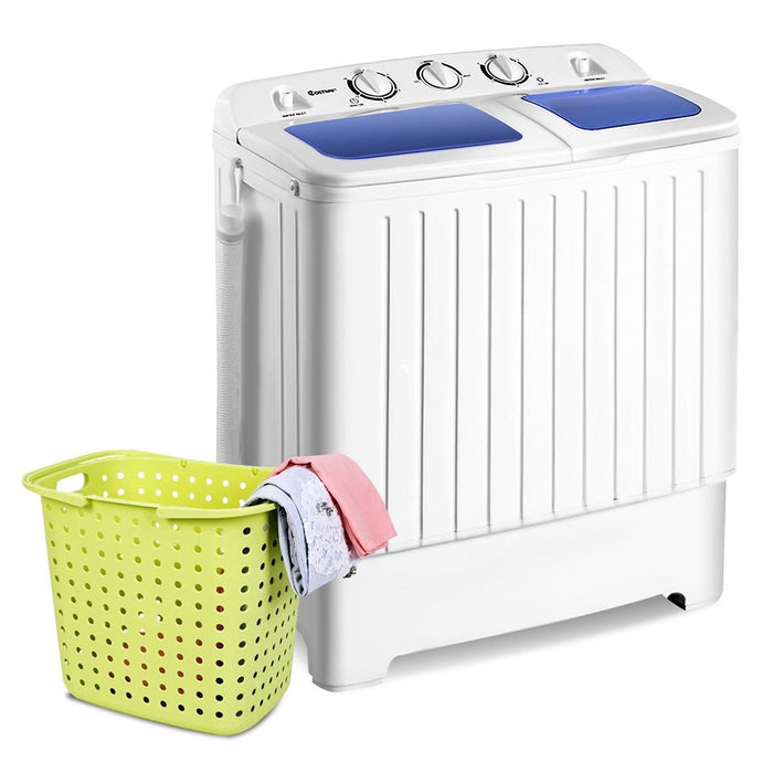 Premium Portable Washing Machine Compact Clothes Washer Apartment Camping Machine