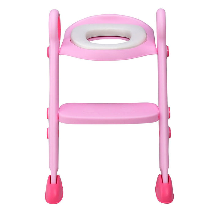 Potty Chair Training Seat Baby Child Toddler Toilet Trainer Step Stool Ladder