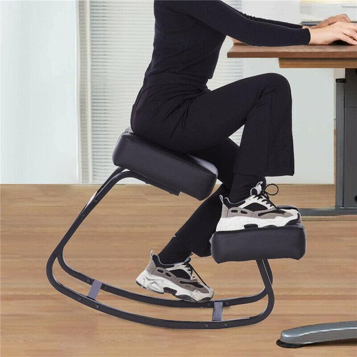 Preimum Padded Kneeling Chair Ergonomic Office Desk Stool
