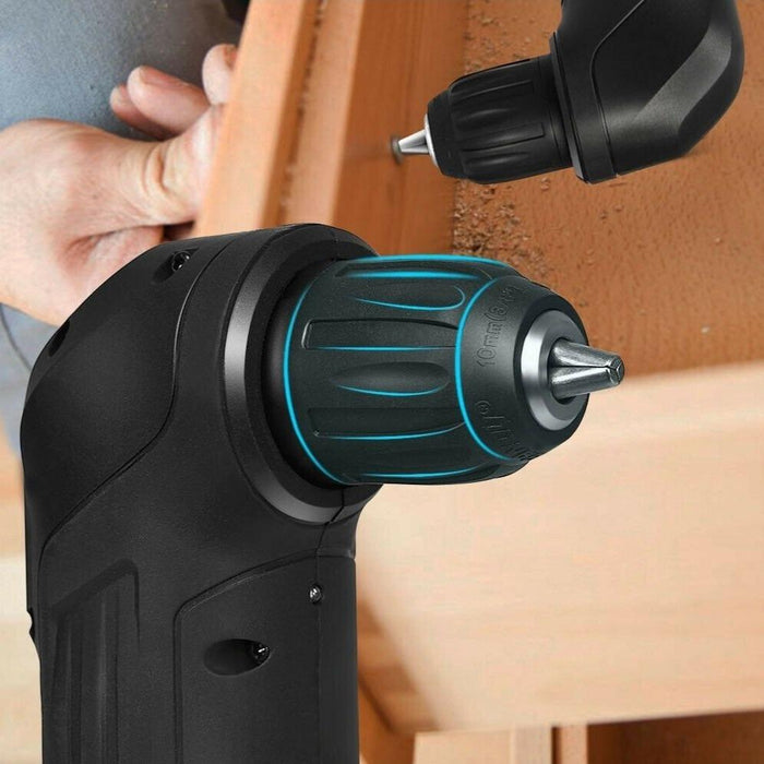 Premium 12V Cordless Angle Drill with 3/8" Single Sleeve Chuck