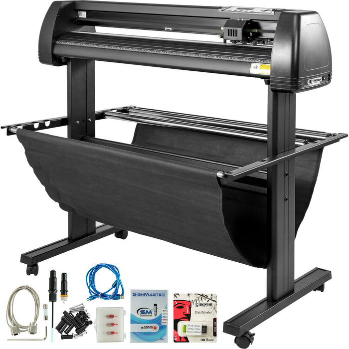 Premium 28" Vinyl Cutter and Plotter Machine with Software Supplies