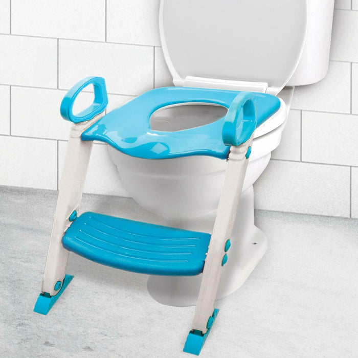 Premium 3 in 1 Potty Toilet Training Seat w/ Non-Slip Stepladder