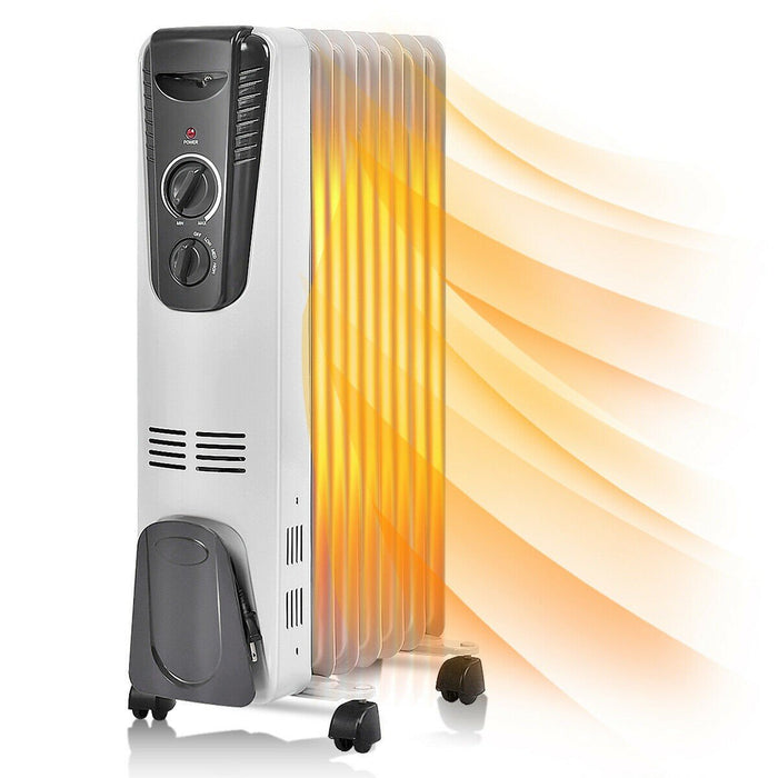 Premium Adjustable Oil Filled Radiator Portable Electric Oil Thermostat Heater
