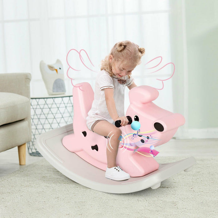 Premium Baby and Kids Rocking Horse Swinging Infant Ride Toy