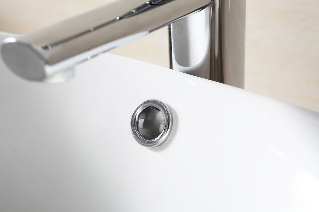 Premium Bathroom Ceramic Vessel Basin Sink Bowl Pop Up Drain Combo