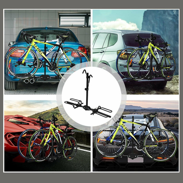 Premium Bike Carrier Trailer Hitch Trunk Bicycle Carrier