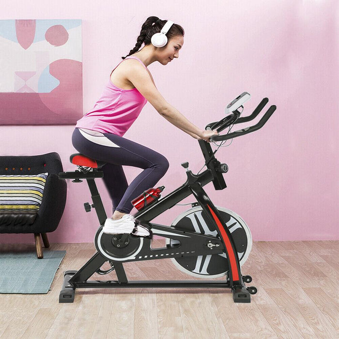 Premium Black Bicycle Cycling Fitness Exercise Stationary Bike