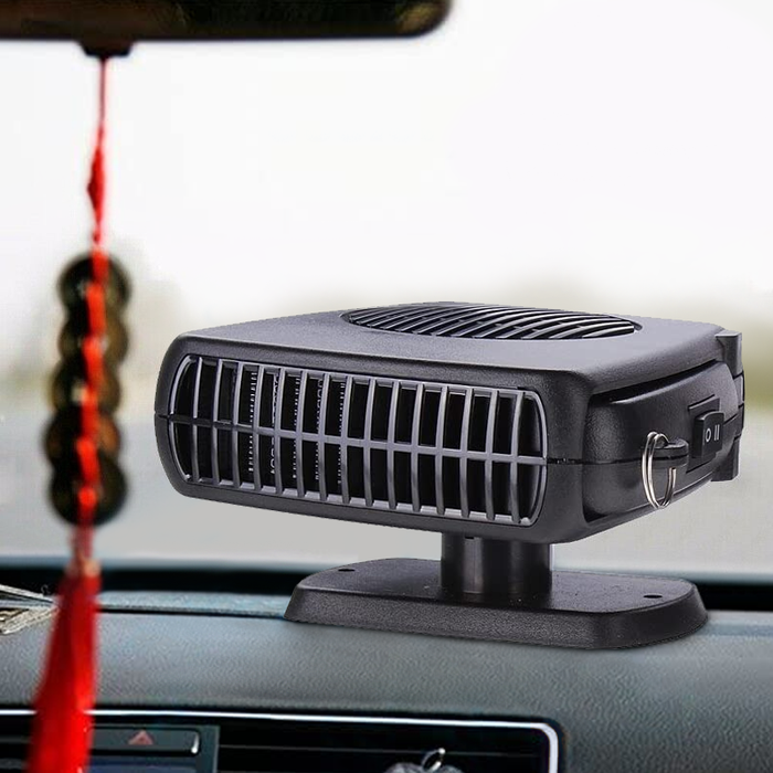 Premium Car Heater 12V Portable Windshield Defroster Plug In Volt Space Heater For Cars