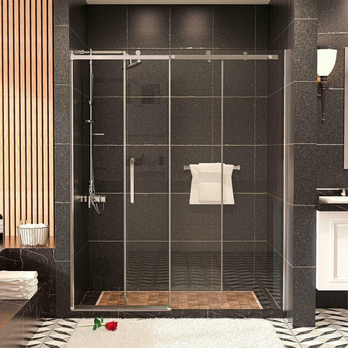 Premium Clear Transparent Sliding Door Glass for Bathroom