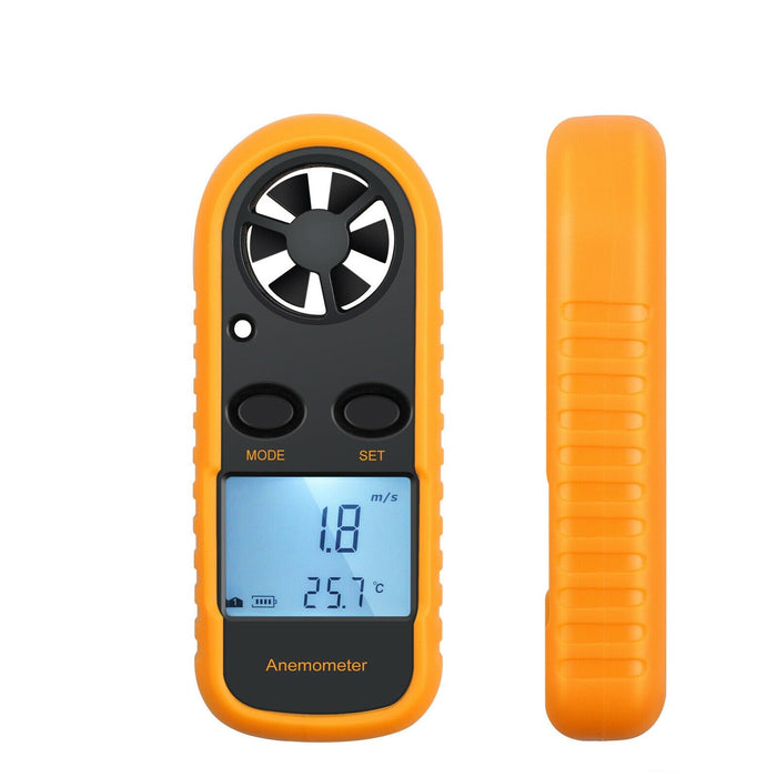 Premium Digital Anemometer Wind Speed Handheld Measurement Tool