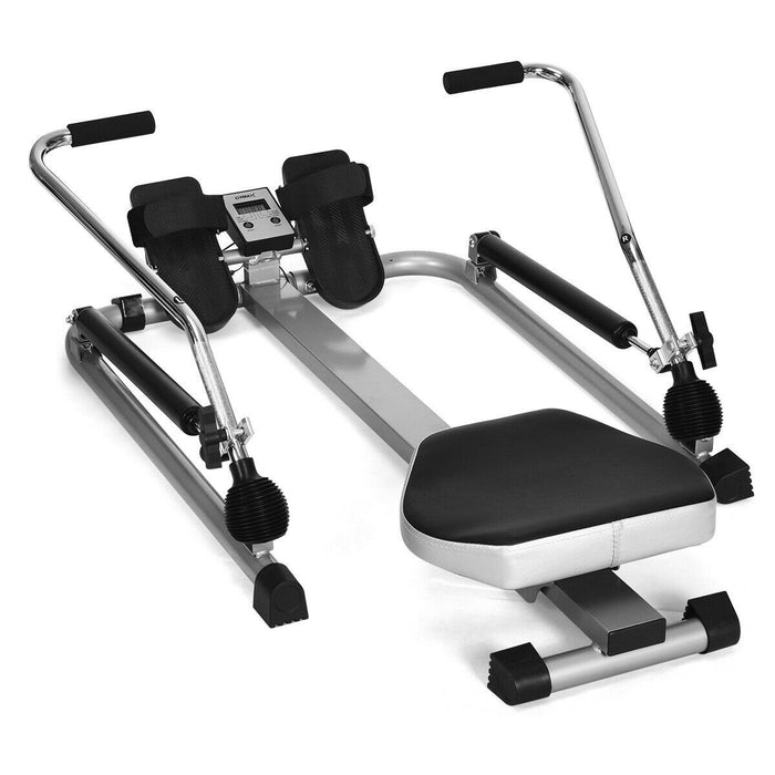 Premium Double Hydraulic Resistance Exercise Adjustable Indoor Rowing Machine