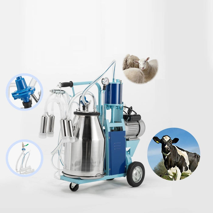 Premium Electric Cow Milking Machine For Goats Cow 25L
