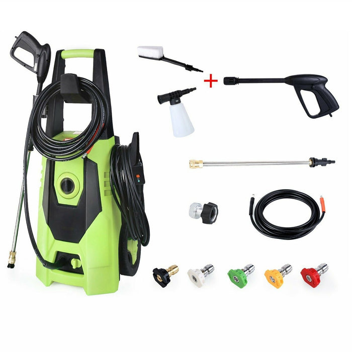 Premium Electric Pressure Washer High Powerful Water Cleaner Machine Kit 3000 PSI 1.8GPM