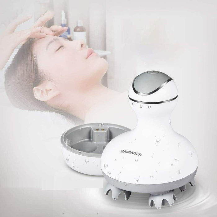 Premium Electric Scalp Massager Portable Head Scratcher Massager