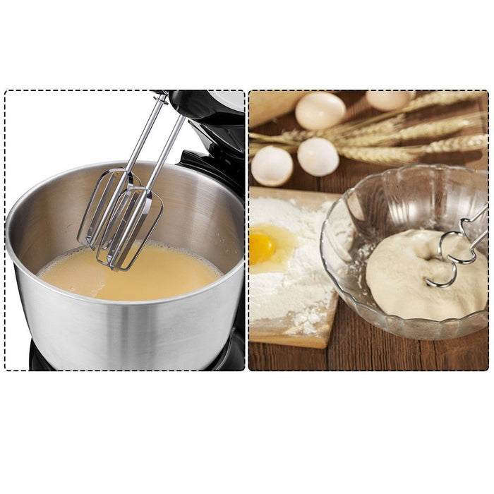 Premium Electric Stand Up Cake Dough Hook Tilt Head 7.5Qt