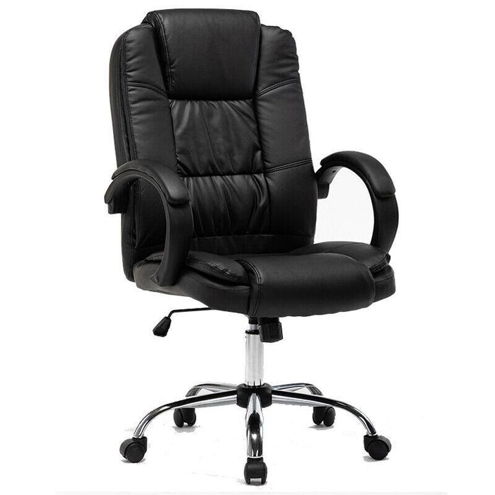 Premium Executive Leather Ergonomic High Back Computer Office Desk Chair