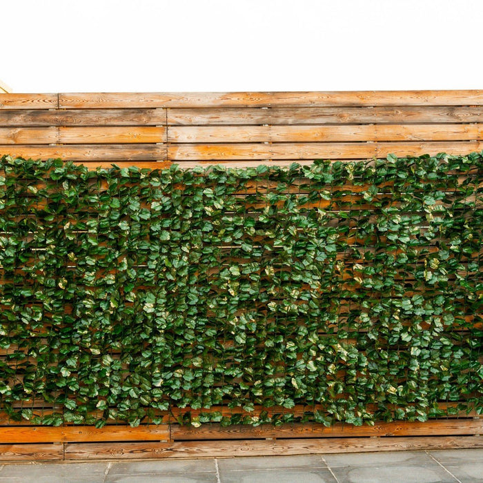 Premium Faux Ivy Leaf Decorative Privacy Fence
