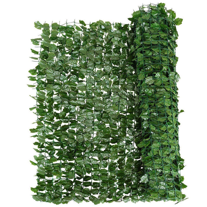 Premium Faux Ivy Leaf Decorative Privacy Fence