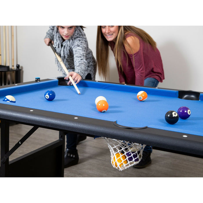 Premium Foldable Portable Pool Billiard Indoor Game Table