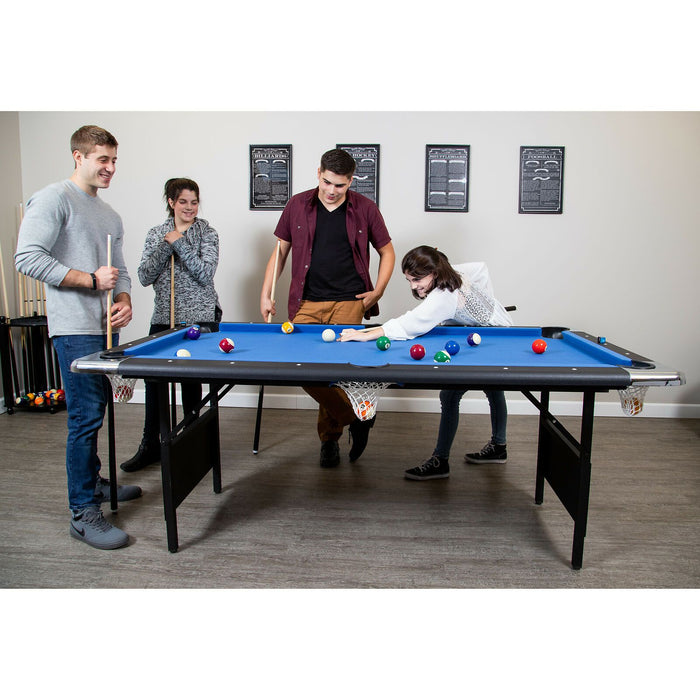 Premium Foldable Portable Pool Billiard Indoor Game Table