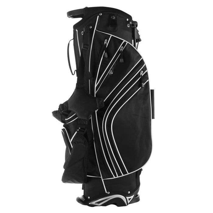 Premium Golf Stand Cart Bag with 6-Way Divider Carry Pockets