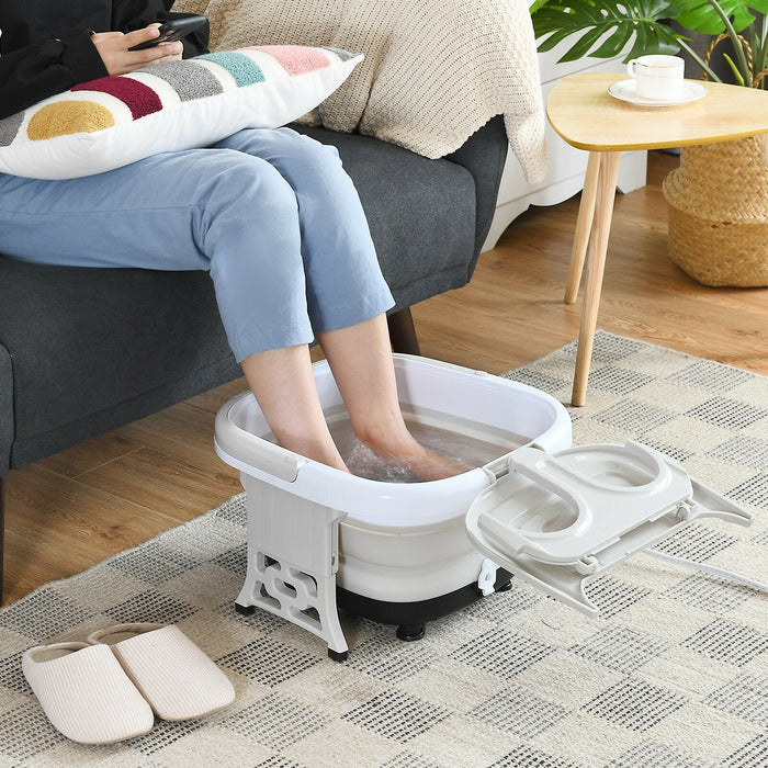 Premium Heated Foot Spa Bath Soaker Massager for Relaxation