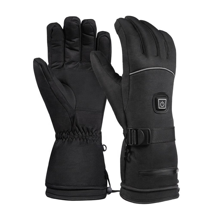 Premium Heated Warming Gloves Electric Battery Heated Motorcycle Ski Gloves