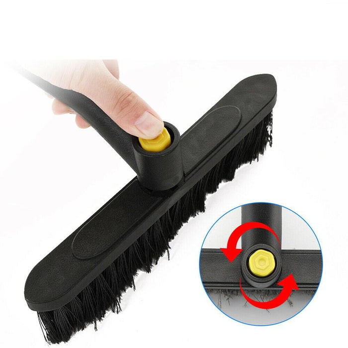 Premium Ice Scraper with Brush for Car Roof Windshield Frost Broom 32in