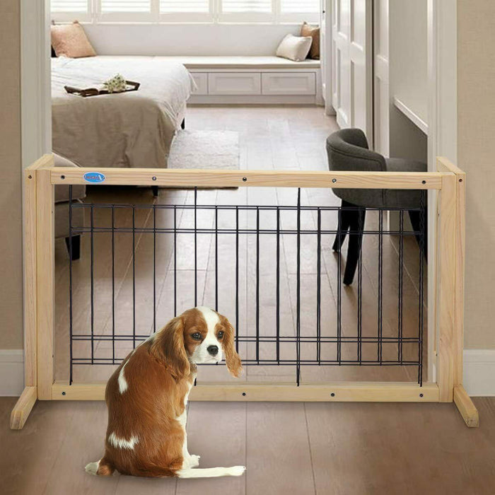 Safety Indoor Pet Gate Freestand Puppy Dog Cat Gate