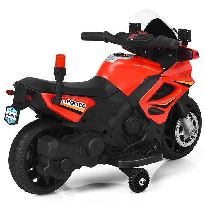 Premium Kids Small Ride On Electric Red Motorcycle Bike