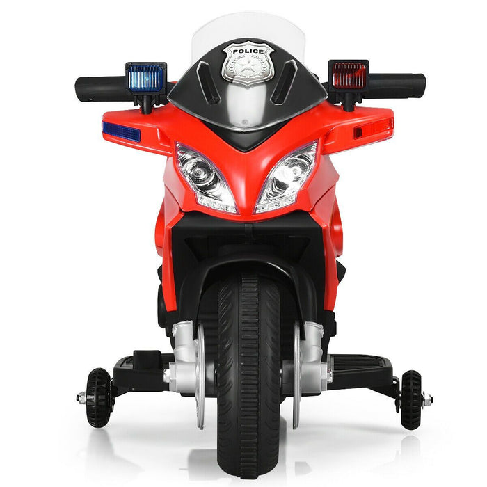 Premium Kids Small Ride On Electric Red Motorcycle Bike