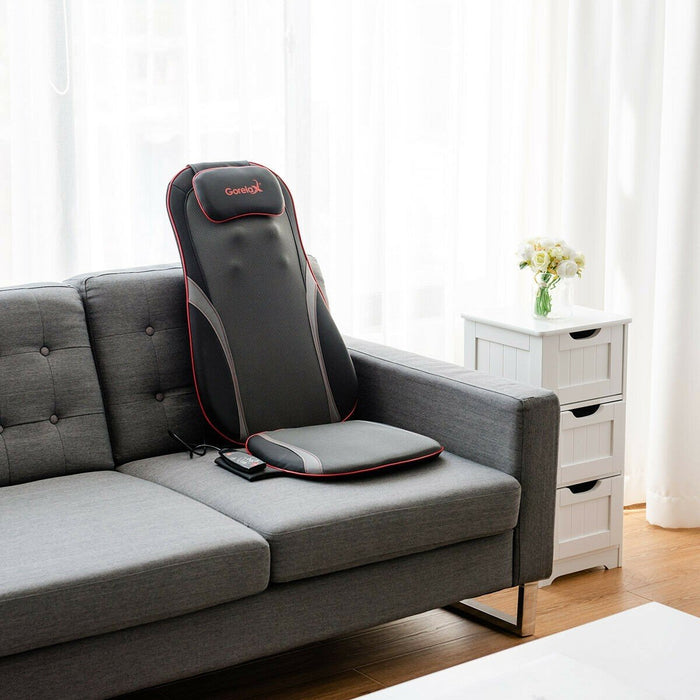 Premium Massage Chair Pad Shiatsu Neck Back Relaxing Seat Cushion