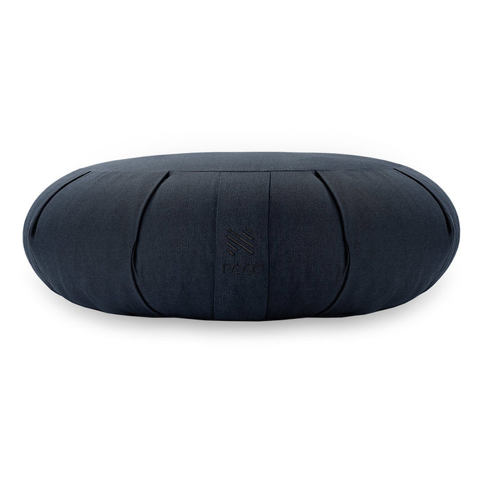 Premium Meditation Cushion Pillow Crescent Organic 17"